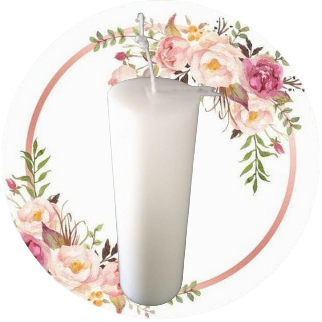 Cirio de 18 cms. x 6 cms.