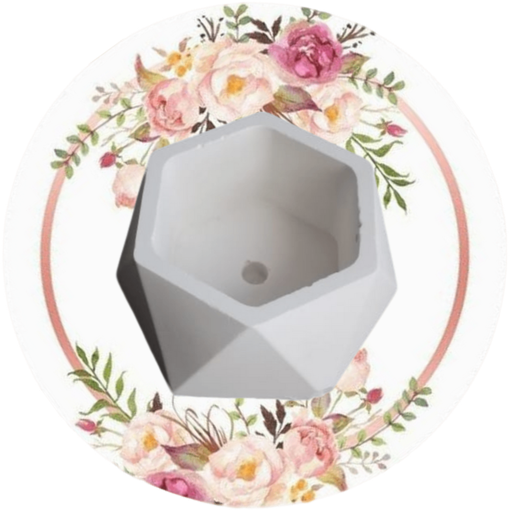 Contenedor Hexagonal Grande