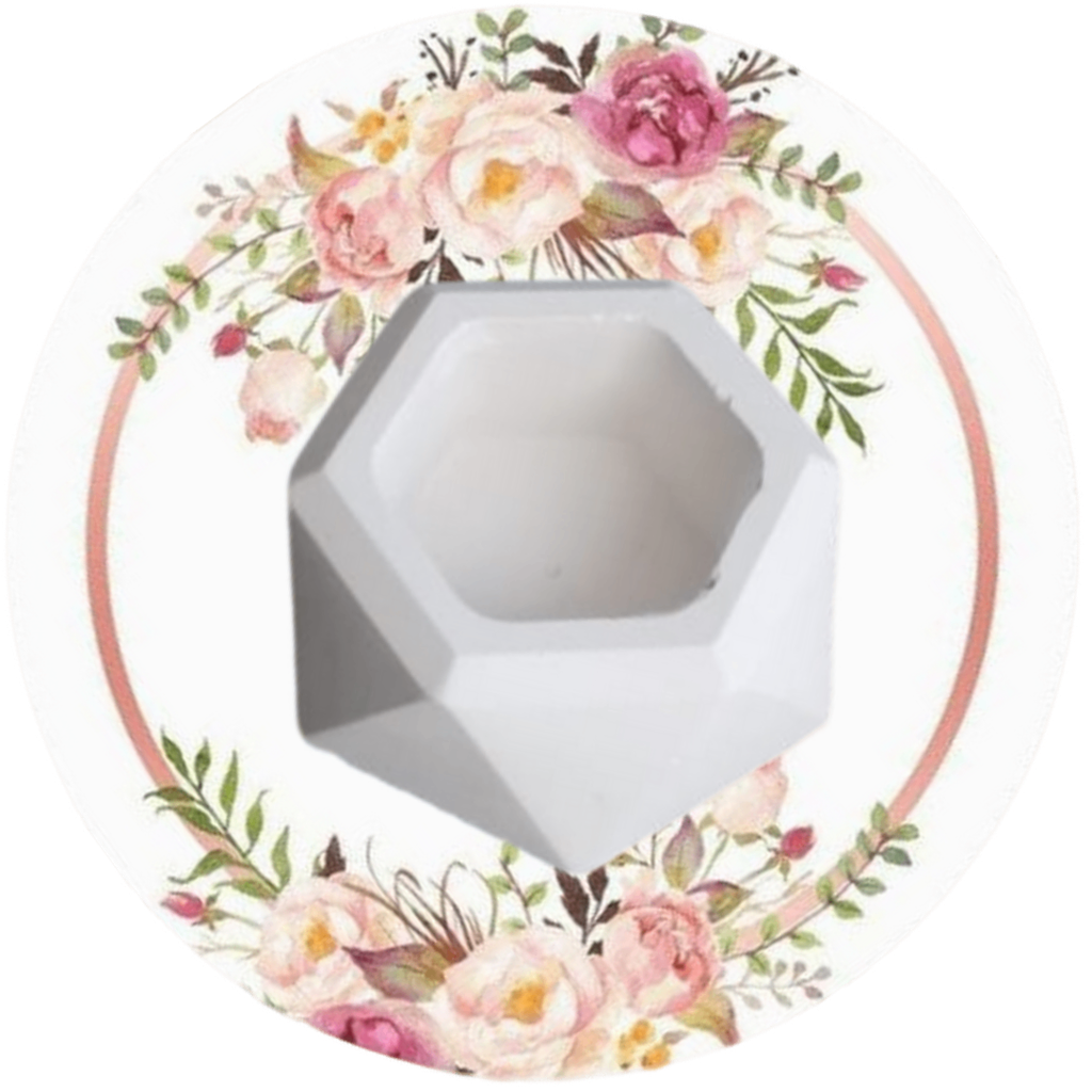 Contenedor Hexagonal Mediano